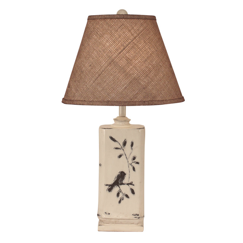 Lampe de table 28" oiseaux sur une branche Haefner