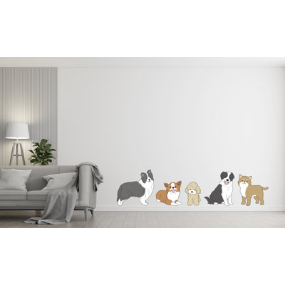 Dog Wall Decals, Grooming Wall Decor, Vetirinary Decals, Pet Lover Gift, Pet Shop Dog House Wall Vinyl Decal, Pet Wall Vinyl Decal 341LU