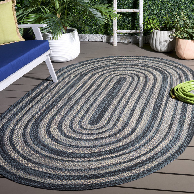 Tapis en coton Burbach, Ovale 5 pi x 8 pi