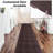 Custom Size Brown Indoor Non-Slip Runner Rug for Kitchen Hallway-657591299