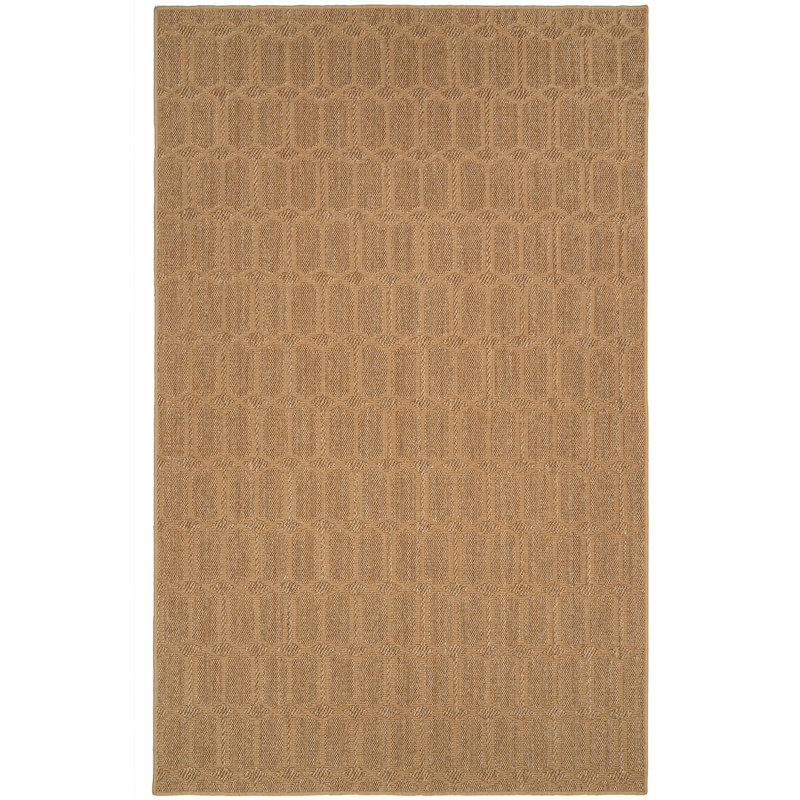 Timikia Jute/Sisal Geometric Rug, Rectangle 8' x 10'