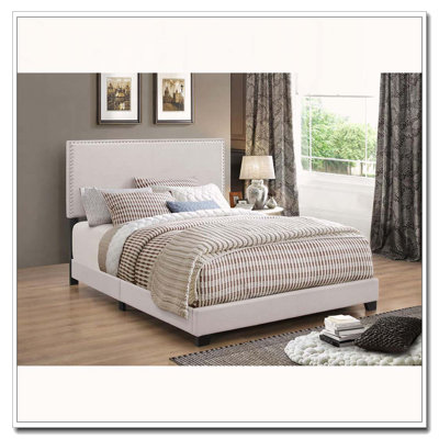 Bed With Nailhead Trim