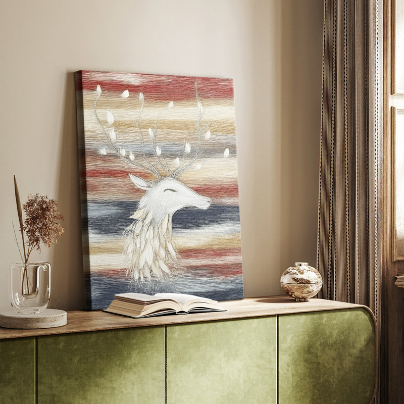 Art de Noël des Fêtes de Noël - galerie sur mesure Cavas, H 48 po x l 32 po