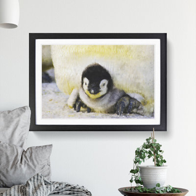 Baby Penguin - Picture Frame Painting