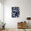 Indigo Swirls II, impression sur toile par Jodi Fuchs-492943365