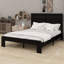 Base de lit, base de lit plateforme en bois, grand rangement sous le lit-567463825