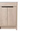 Meuble-lavabo autoportant 24 po, portes à fermeture en douceur, finition chêne, contreplaqué, tablettes réglables pour un superbe rangement en chêne, captivant