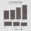 Tapis de bain réversible 100 x coton touffeté 3000 g / m² 24 x 72 po Splendor-46774100-94655739
