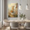 Plat en 2 dimensions, art mural sur toile encadré 1pc, fille lapin, panier de carotte, impression sur toile de style pastorale impressionniste, impression sur toile pour salle de bain, cadeau idéal pour chambre à coucher, vestibule, prêt à accrocher