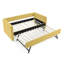 Divan-lit capitonné en tissu avec lit gigogne Boucle-1072917250-1072917261