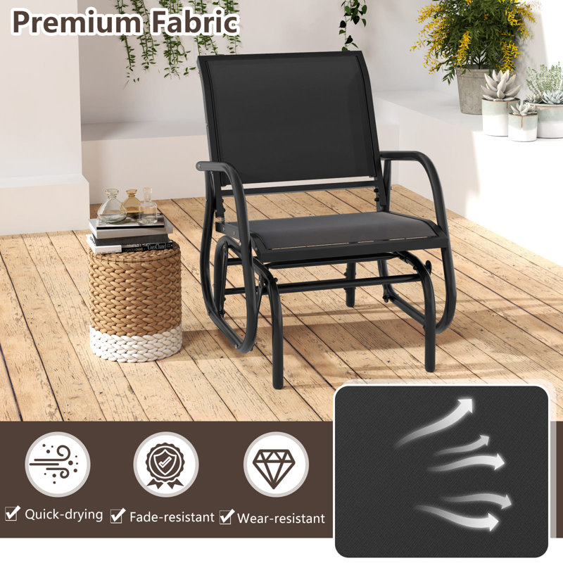Steel Outdoor Glider