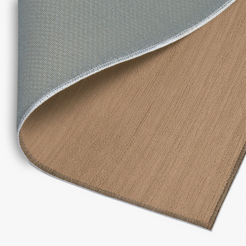 Tapis brun uni d'intérieur et d'extérieur, Rectangle 4pi x 6 pi