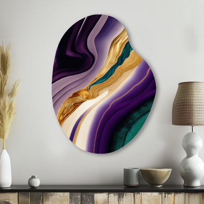 Ealing - Abstract Pear Shape Irregular Metal Wall Decor