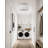 Lembrick Fabric Semi Flush Mount-2107912308