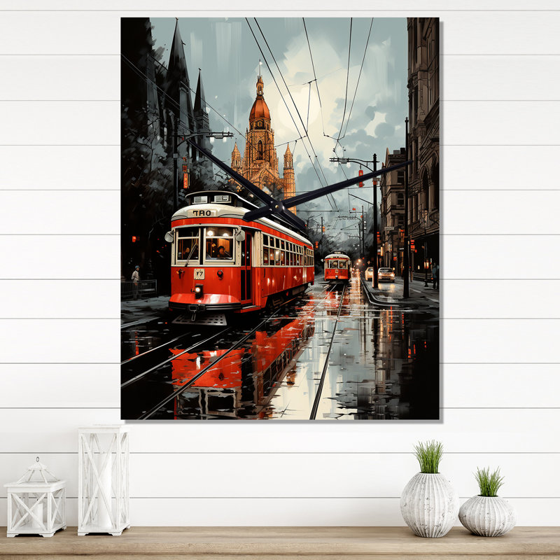 Toronto Urban Contrast I - Canada Wall Clock Oversized, 32" H x 16" W x 1" D