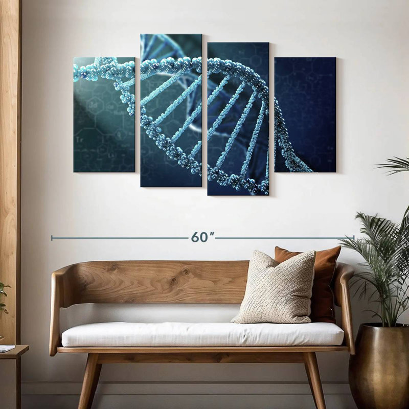 Keiri DNA Strand Close Up, 32'' H x 52'' W