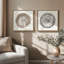 Rings of Time Duo II, ensemble de 2 impressions sur toile dans un cadre-1739755386-1739755387