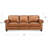 Alibi Cimmaron Top Grain Leather Sofa Couch