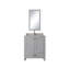 Meuble-lavabo simple 29,5 po avec miroir Chelseamarie-780700910