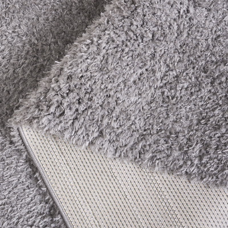 Lindsay Shag Performance Solid Color Rug, Rectangle 5'3" x 7'6"