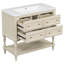 Armoire de salle de bain avec lavabo en résine et 4 tiroirs-1626779514