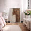 Style Mid-Century brun foncé, formes abstraites neutres, grand cadre rustique, décor minimaliste M20-119461020-101791375-101791377