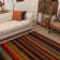 Vogel Synthetic Striped Indoor Rug