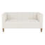 Dominique Leather Loveseat-2086962634-2086962633