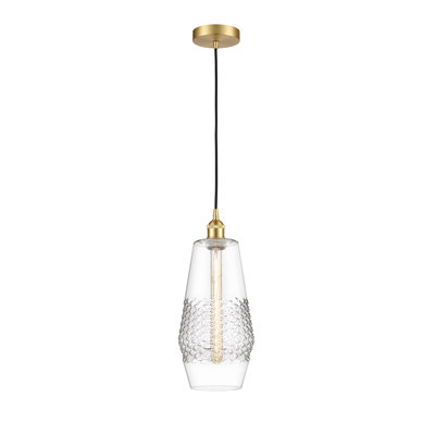 Luminaire suspendu géométrique à 1 lumière pour îlot de cuisine Labrittany