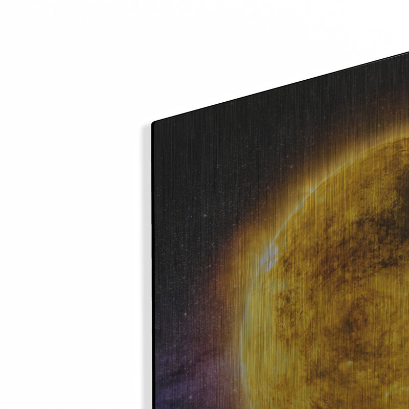 «Older Sun-Like Star», art mural en métal, H 24 po x l 24 po