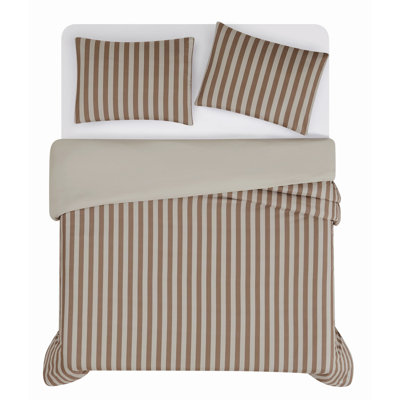Truly Soft Weston Stripe Microfiber Comforter Sets