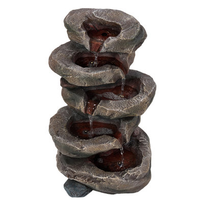 Floor Fountain with Lights