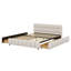 Lit plateforme capitonné Luxe Block-133526109