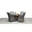 Cadmose 4 Seater Dining Set with Cushions