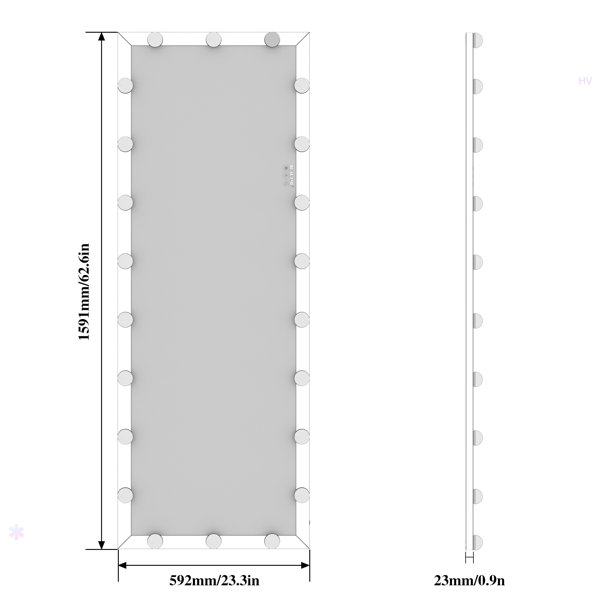 Dimensions du produit