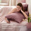 Ensemble de 2 taies d'oreiller en satin, 300 fils, sable gris, GentleSoft ™-359644277-359644241