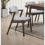 Ensemble de chaises de salle à manger de style Mid-Century 2 pièces