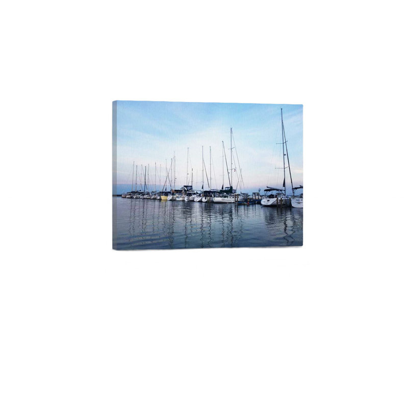 Prêt à naviguer, toile murale sans cadre 24 po x 18 po