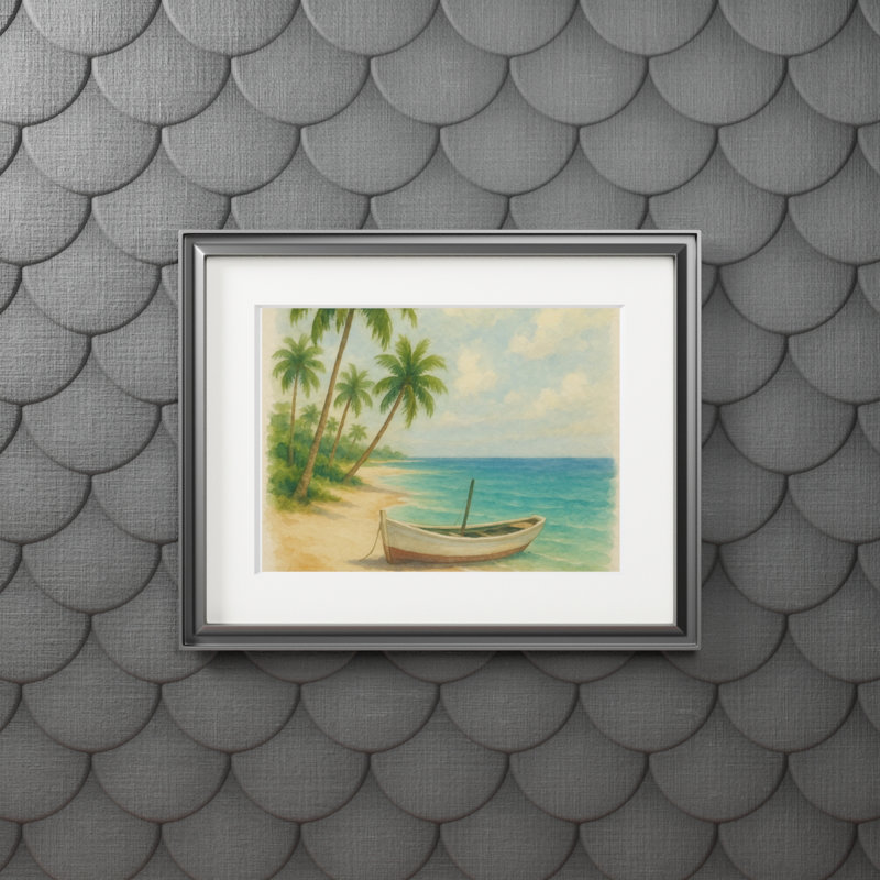 Posters Single Picture Frame Print, 27.94 cm H x 35.56 cm W