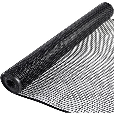 Filet de maillage en plastique blanc Boen 3 pi x 15 po, barrière de protection contre les arbres pour lapins, cerfs et rongeurs, garde-terrasse, filet de sécurité pour balcon intérieur ou extérieur pour animal ou enfant