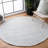 Sullivan Flatweave Wool Light Gray/Ivory Area Rug-820634214