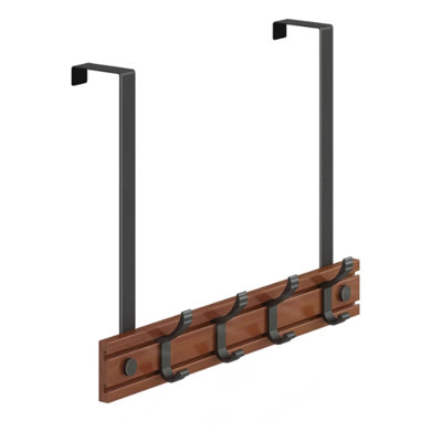 Aluminum Alloy Over-The-Door Hook Rack