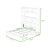 Murphy Bed Cabinet with Built-In Shelves-106950507-106950512