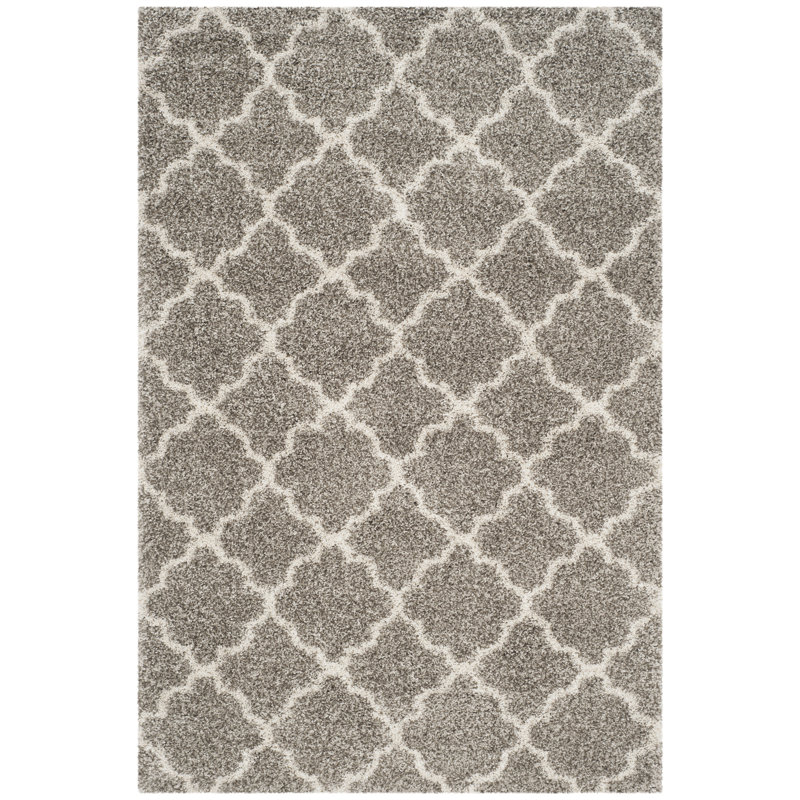 Girault Geometric Hand Woven Area Rug, Rectangle 155 x 229 cm