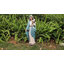 Statue de jardin de la Vierge Marie 24 po avec lys