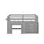 Lit mezzanine simple avec armoire et tablette-2088649925
