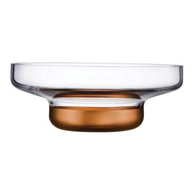 Nude Contour Lead Free Crystal Serving Bowl