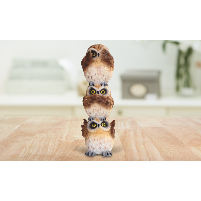 Figurine Corrielus 8 "H Evil Stacked Owls