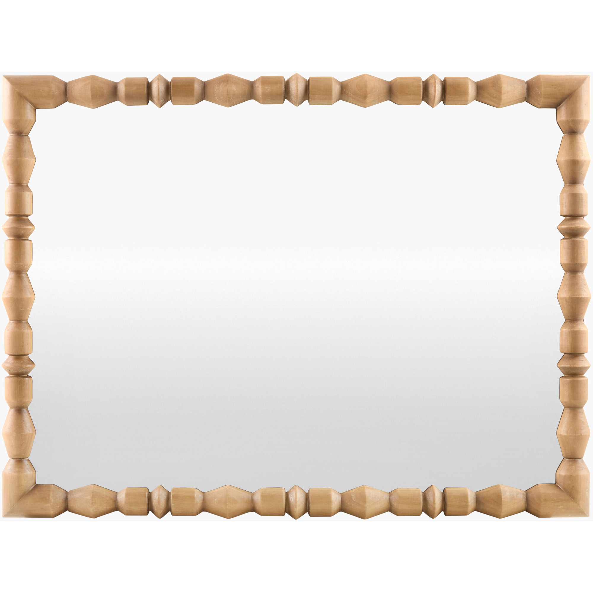 Aavo Mirror, Natural Wood, 40" x 30"