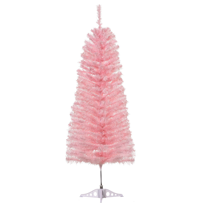 Arbre de Noël rose 3 '11 "H